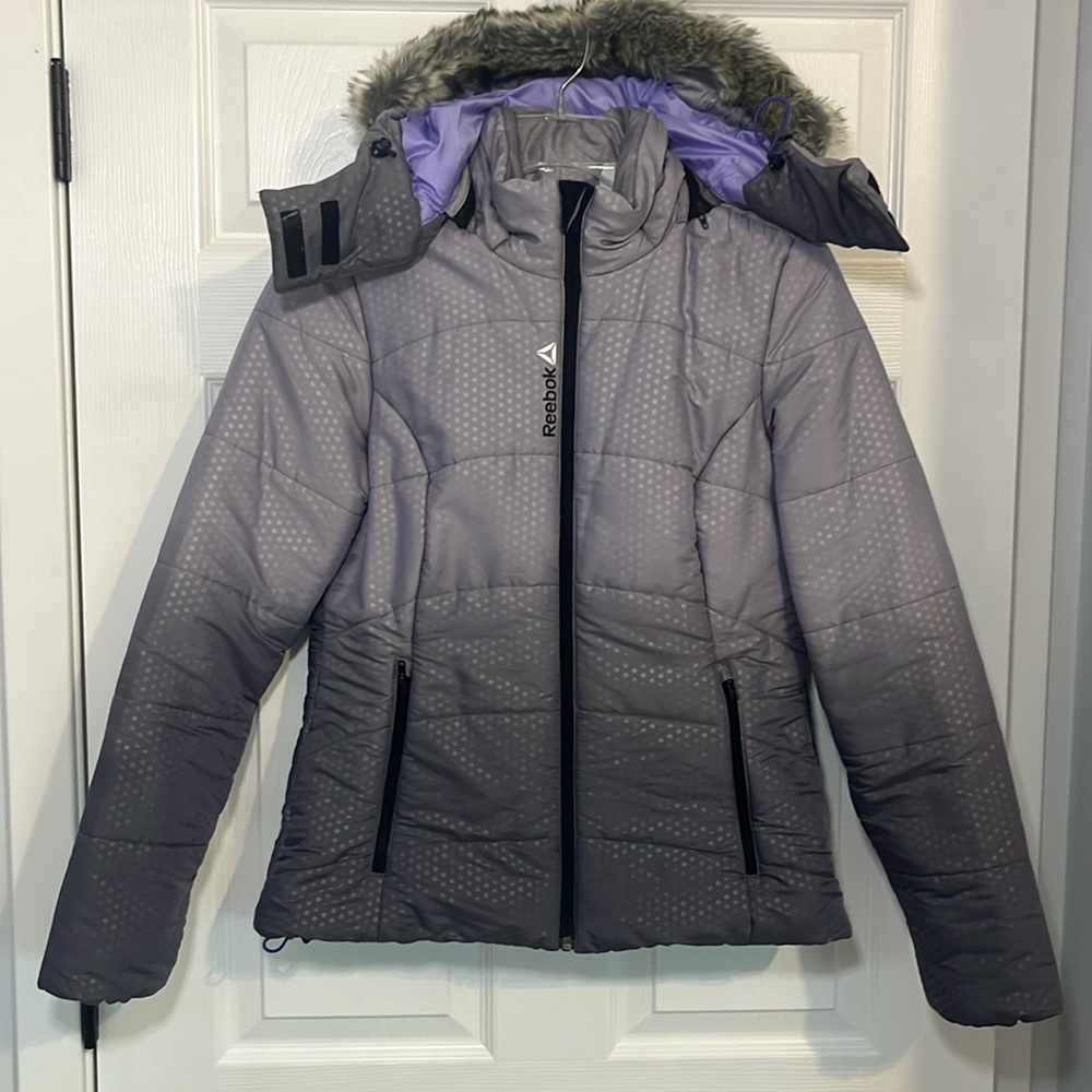 Reebok Hooded Ombré Coat